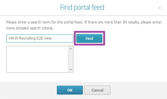 Process Live - Find portal feed