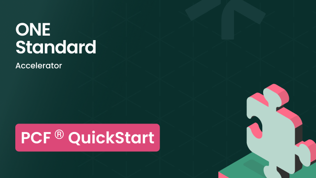 ONE Standard - PCF Quickstart logo